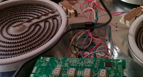 Ремонт стеклокерамической варочной панели. Десногорск