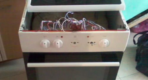 Ремонт керамической электроплиты. Десногорск